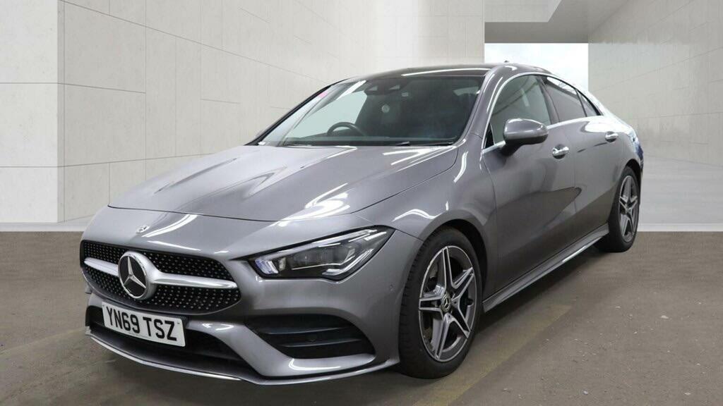 Mercedes-Benz CLA Class Saloon 2.0 Cla220 Amg Line Premium Plus Coupe 7G Grey #2