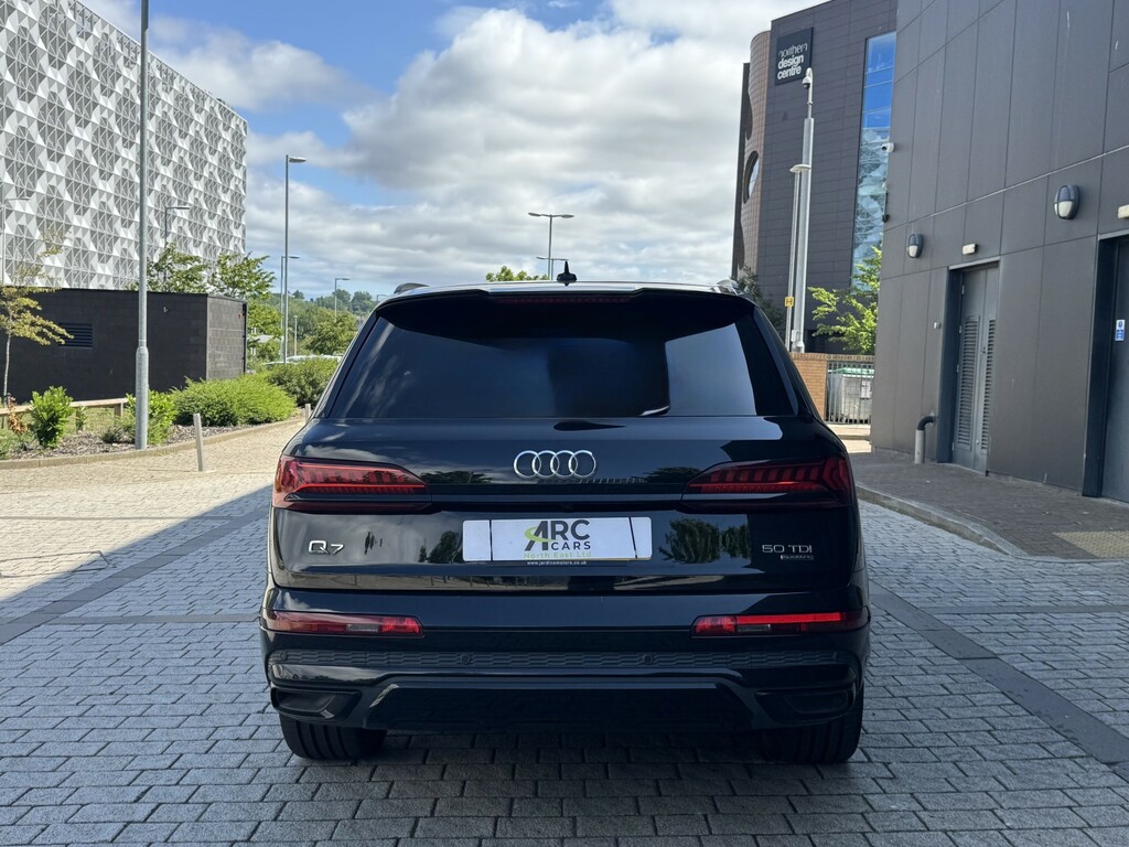 Audi Q7 3.0 Tdi V6 50 Black Edition 2022 KM72YZN Black #6