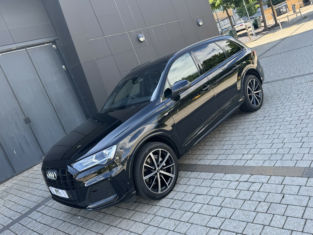 Audi Q7 3.0 Tdi V6 50 Black Edition 2022 KM72YZN Black #4