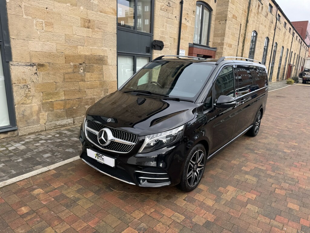 Mercedes-Benz V Class V220 D Amg Line 9G-tronic Long Black #28