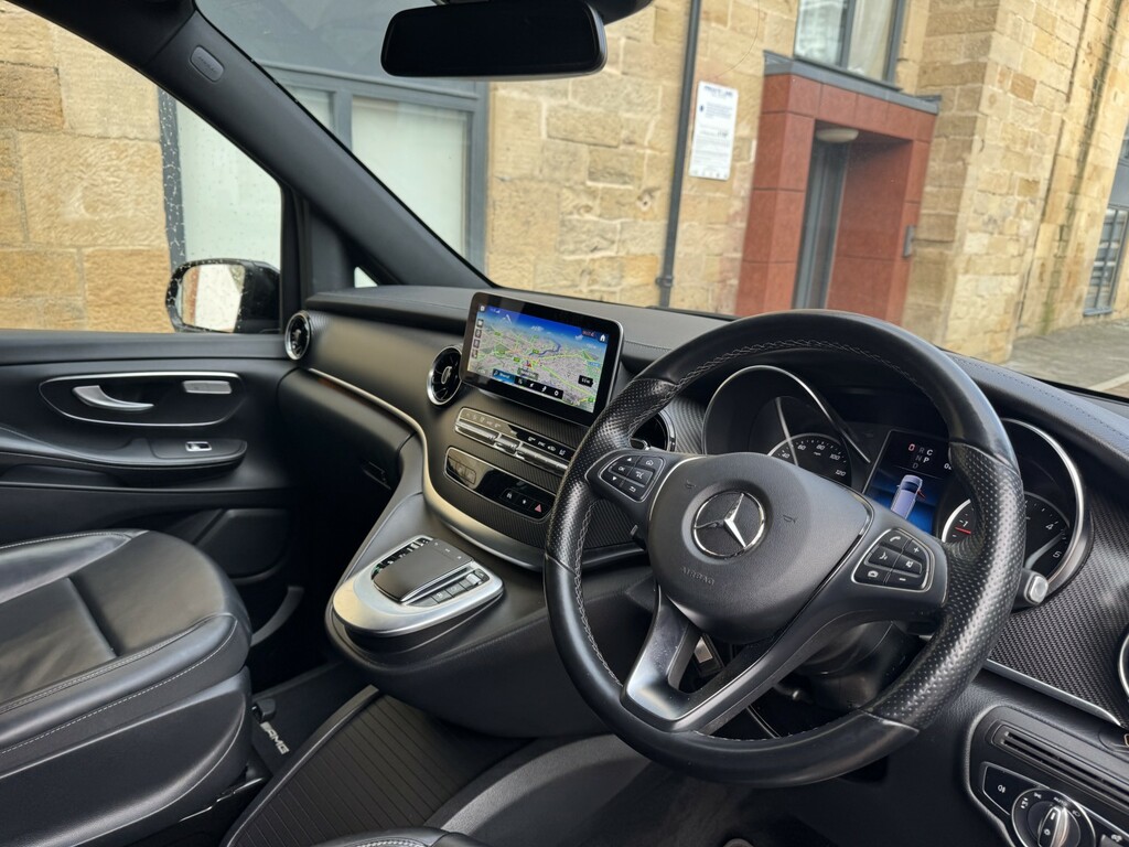 Mercedes-Benz V Class V220 D Amg Line 9G-tronic Long Black #34
