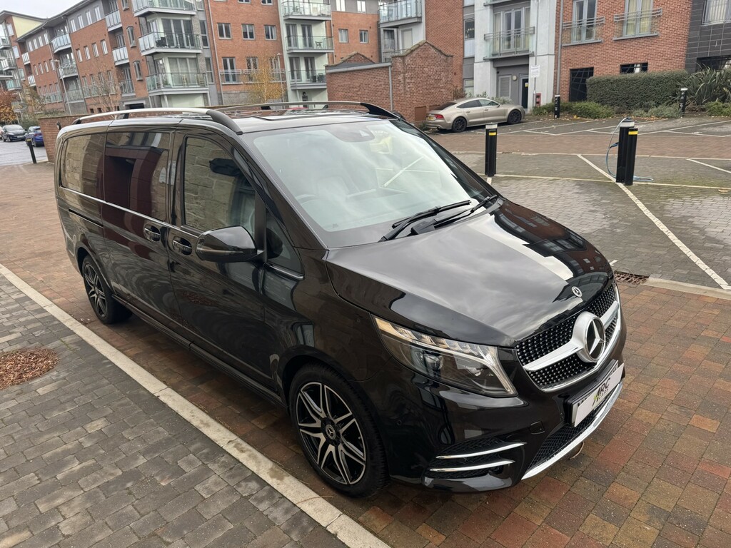 Mercedes-Benz V Class V220 D Amg Line 9G-tronic Long Black #26