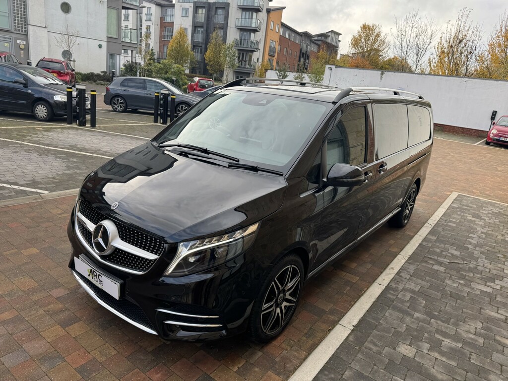 Mercedes-Benz V Class V220 D Amg Line 9G-tronic Long Black #14