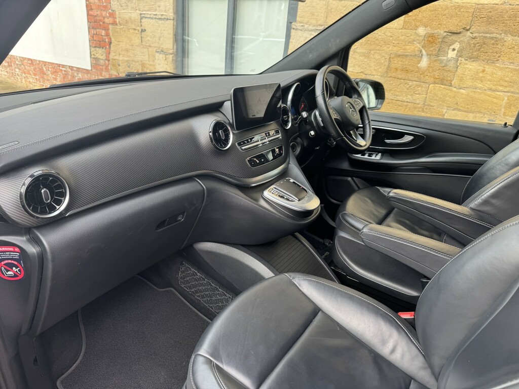 Mercedes-Benz V Class V220 D Amg Line 9G-tronic Long Black #9