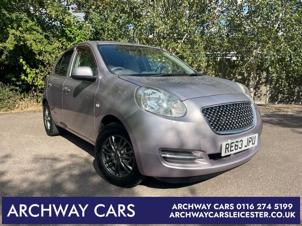 Nissan Micra 1.2 12V Acenta Hatchback Cvt Euro 5 80 Purple