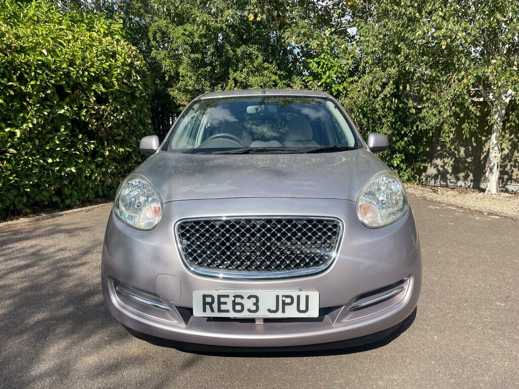 Nissan Micra 1.2 12V Acenta Hatchback Cvt Euro 5 80 Purple #5