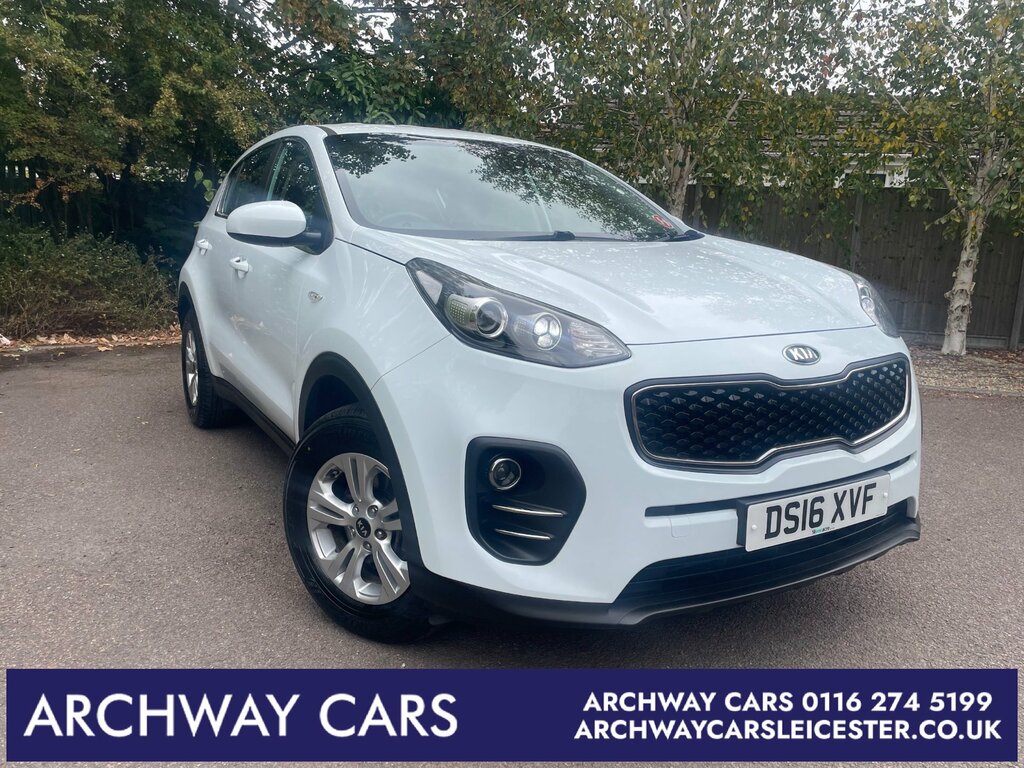 Kia Sportage 1.6 Gdi 1 Suv Euro 6 130 Bhp White