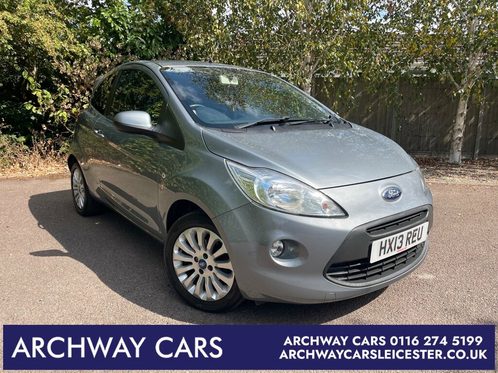 Ford KA 1.2 Zetec Hatchback Euro 5 Ss Silver