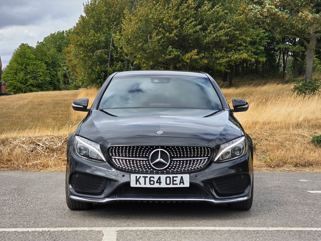 Mercedes-Benz C Class 2.1 C220 Bluetec Amg Line Saloon G-tron Black #2