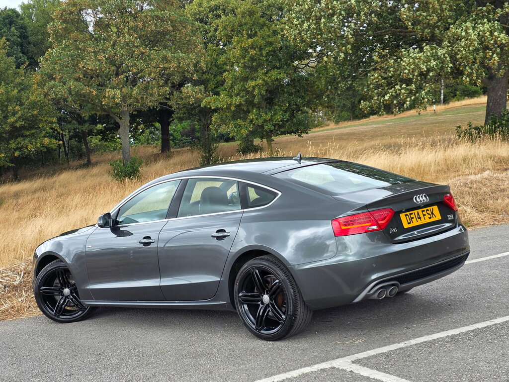 Audi A5 2.0 Tdi S Line Sportback Quattro Grey #5