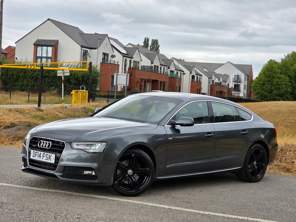 Audi A5 2.0 Tdi S Line Sportback Quattro Grey #3