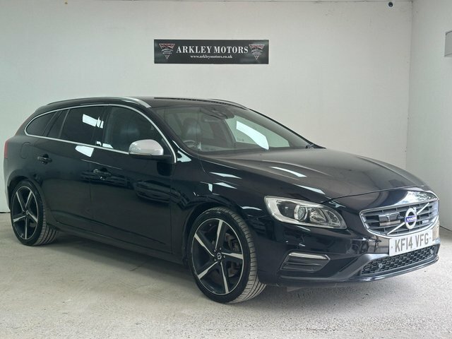 Volvo V60 T6 R-design Lux Nav Black