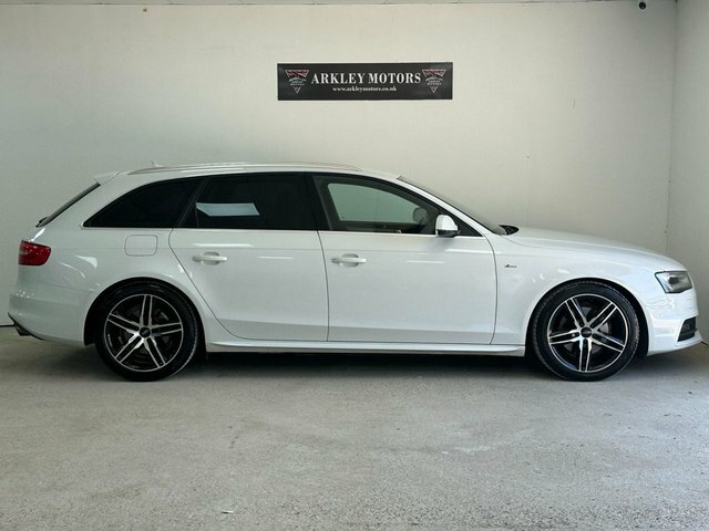 Audi A4 Avant Tfsi S Line Estate White #6