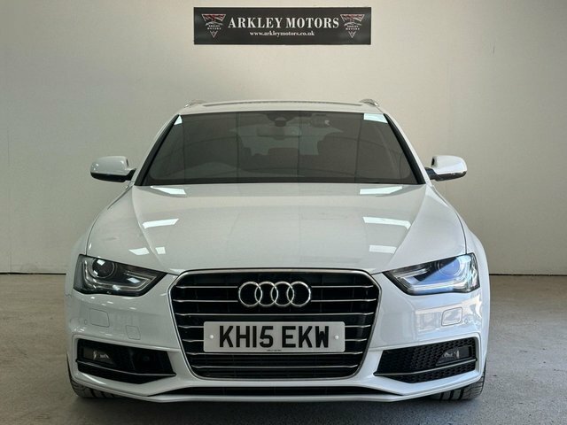 Audi A4 Avant Tfsi S Line Estate White #3