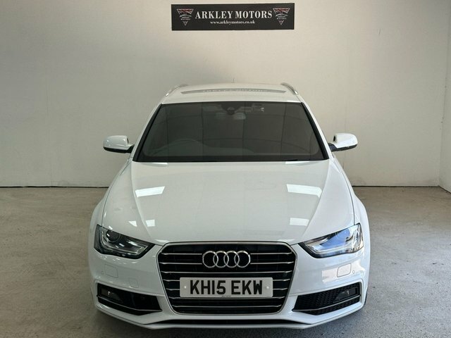 Audi A4 Avant Tfsi S Line Estate White #5