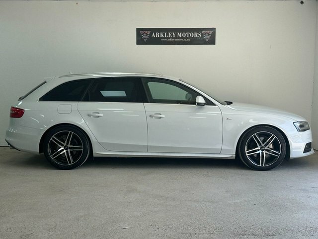 Audi A4 Avant Tfsi S Line Estate White #6