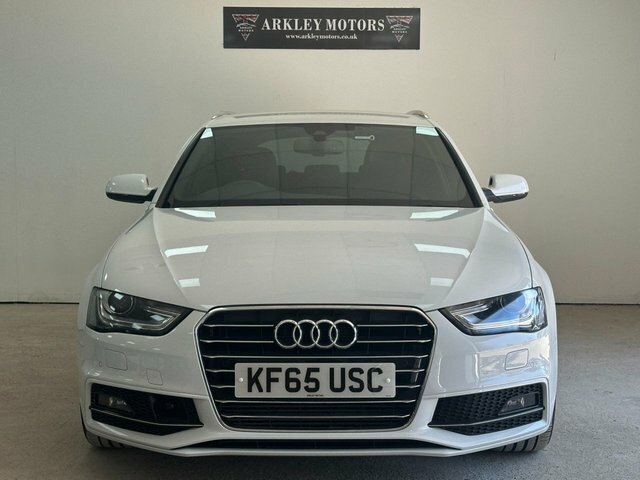 Audi A4 Avant Tfsi S Line Estate White #3