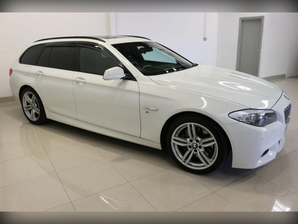 BMW 5 Series 3.0 535I M Sport Touring Euro 6 Ss White #6
