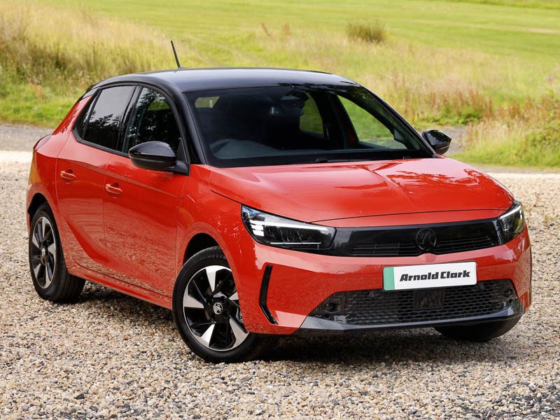 Vauxhall Corsa-e 100Kw Yes 50Kwh Orange