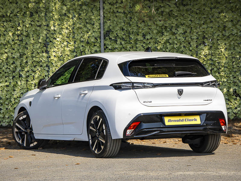 Peugeot 308 1.2 Hybrid 145 Gt E-dsc6 White #2