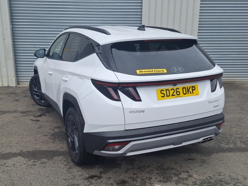Hyundai Tucson 1.6T 239 Hybrid Black Line White #2
