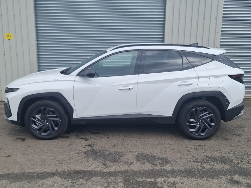 Hyundai Tucson 1.6T 239 Hybrid Black Line White #4