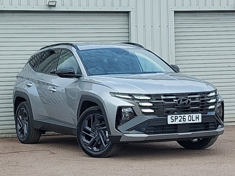 Hyundai Tucson 1.6T 239 Hybrid Black Line Silver