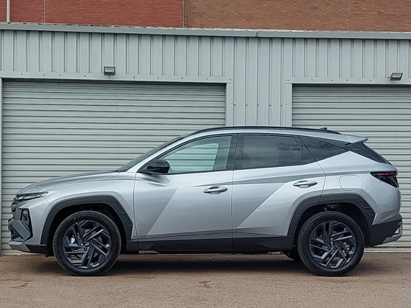 Hyundai Tucson 1.6T 239 Hybrid Black Line SP26OLH Silver #4