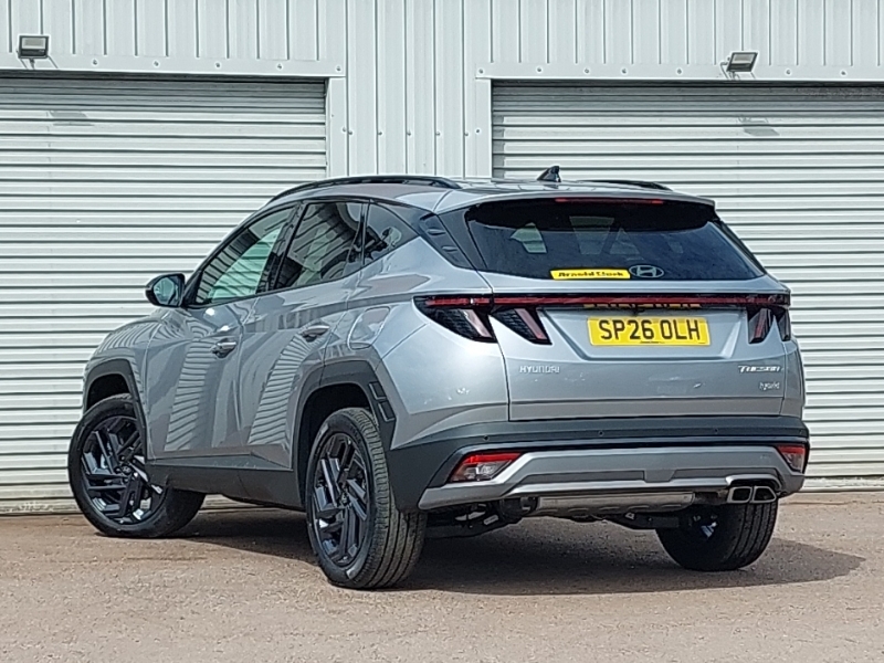 Hyundai Tucson 1.6T 239 Hybrid Black Line SP26OLH Silver #2