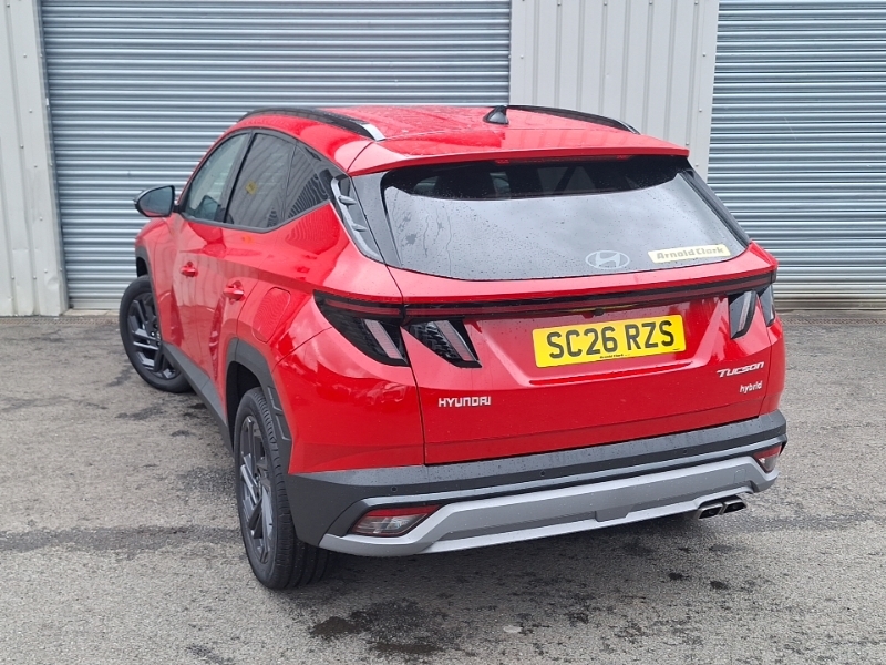 Hyundai Tucson 1.6T 239 Hybrid Black Line Red #2