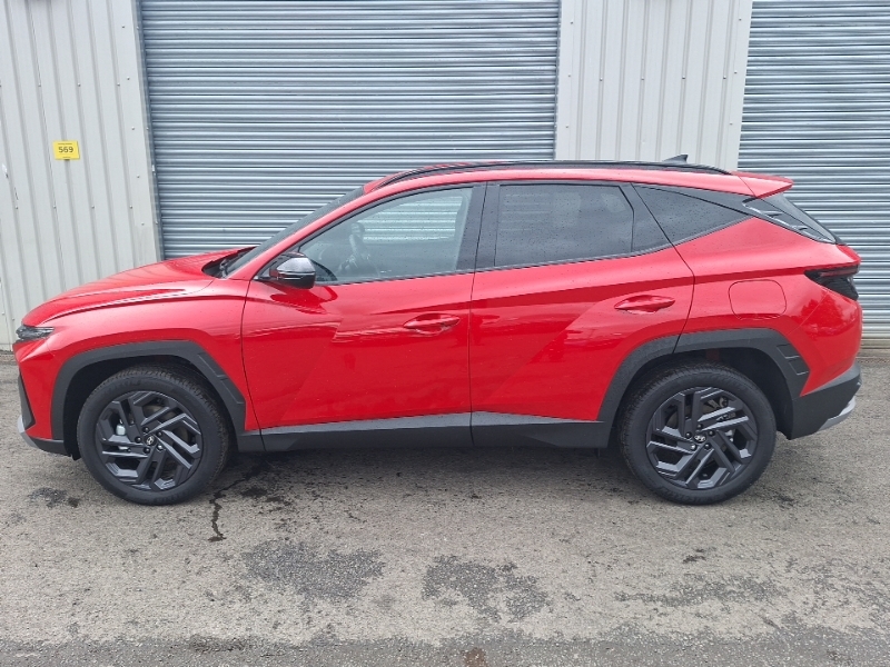 Hyundai Tucson 1.6T 239 Hybrid Black Line Red #4