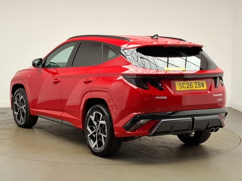 Hyundai Tucson 1.6T 239 Hybrid N Line Edition SC26ZBW Red #2