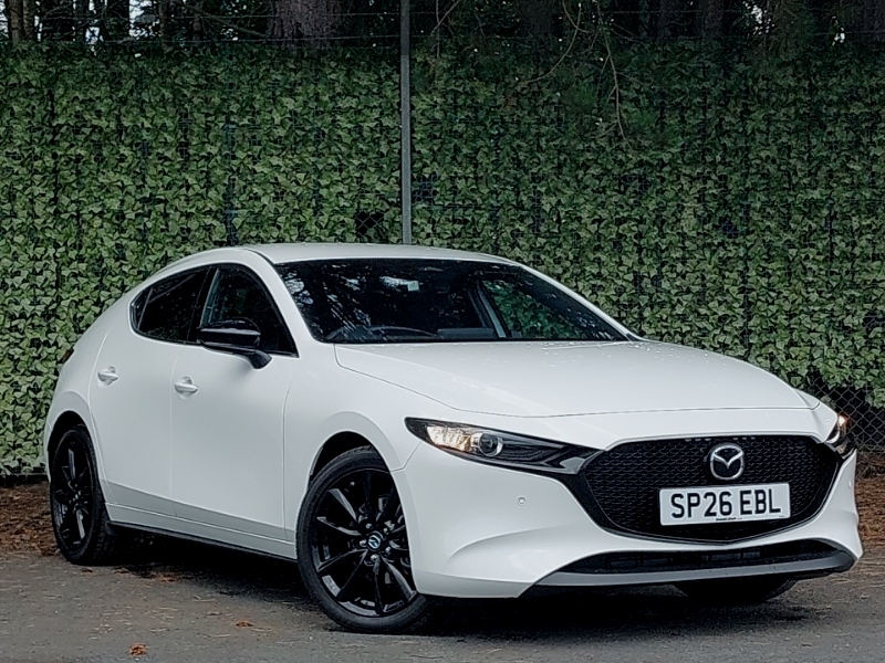 Mazda 3 2.5 E-skyactiv G Mhev 140 Homura White