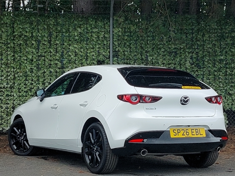 Mazda 3 2.5 E-skyactiv G Mhev 140 Homura White #2