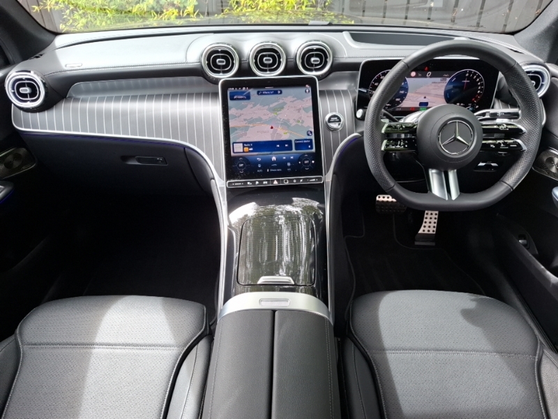 Mercedes-Benz GLC Class Glc 300E 4Matic Amg Line Prem Plus 9G-tronic KR75JYN Black #3