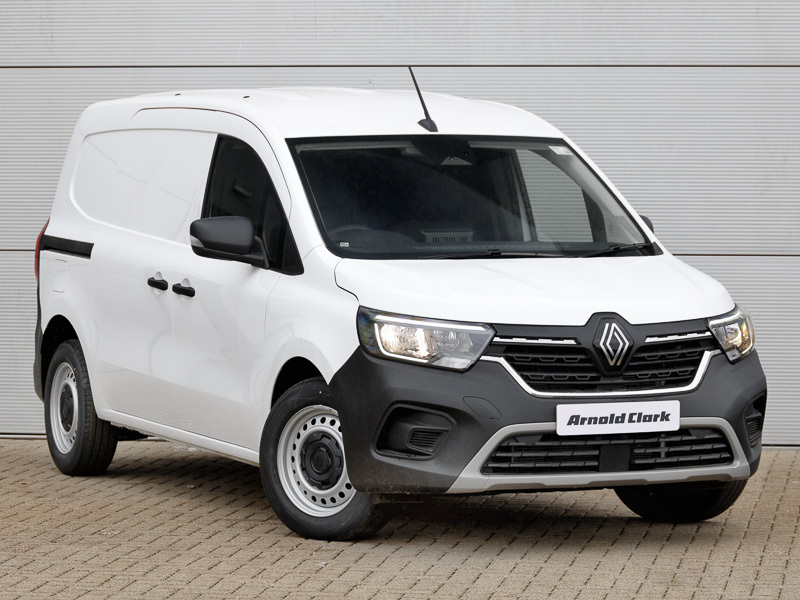 Renault Kangoo Ll21 Blue Dci 95 Advance Safety Van White
