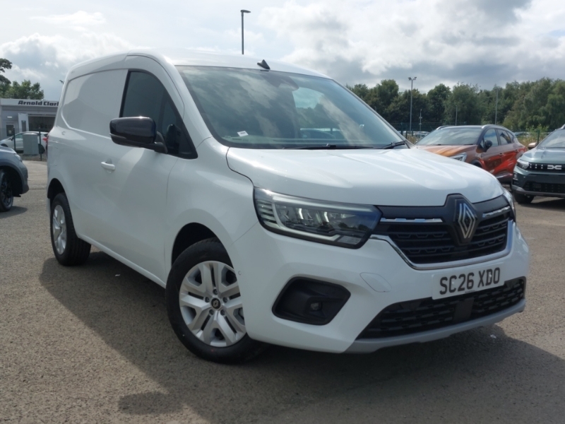 Renault Kangoo Ml19 Blue Dci 95 Extra Van White
