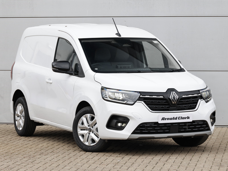 Renault Kangoo Ml19 Blue Dci 95 Extra Van White