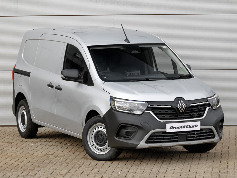 Renault Kangoo Ll21 Blue Dci 95 Advance Safety Van Silver