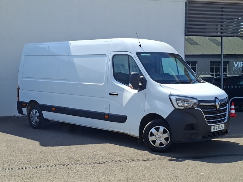 Renault Master Lm35 Blue Dci 135 Advance Medium Roof Van SC23LPA White #6