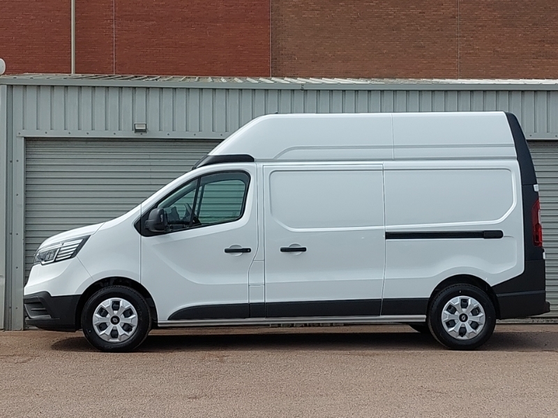 Renault Trafic Lh30 Blue Dci 150 High Roof Advance Safety Van White #4