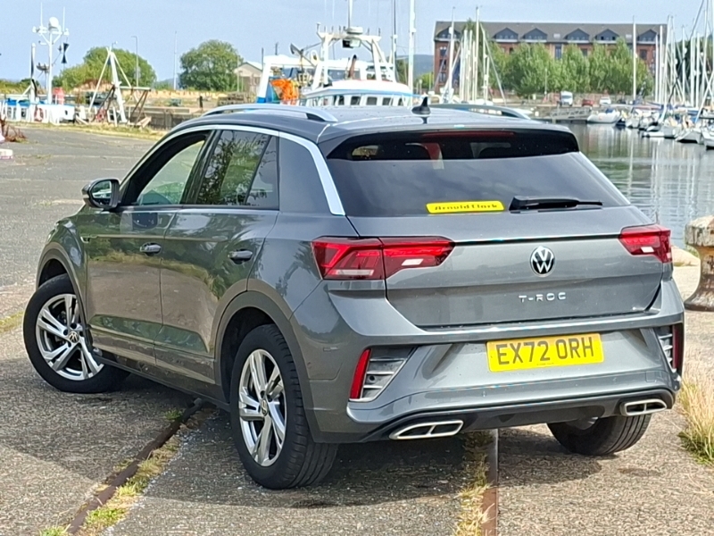 Volkswagen T-Roc 1.5 Tsi R-line Dsg EX72ORH Grey #2