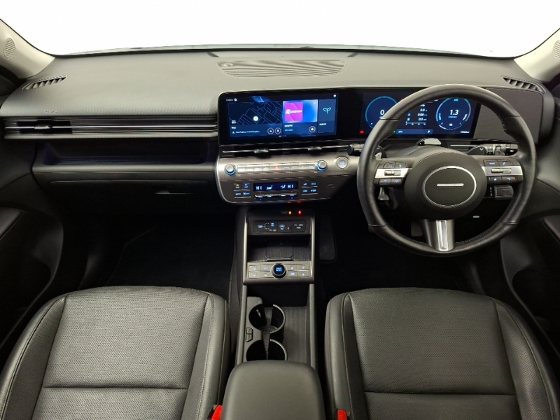 Hyundai Kona 1.6 Gdi Hybrid Ultimate Dct GL73RVV White #3