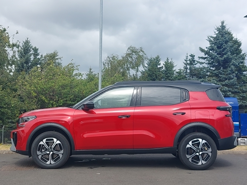Citroen C3 Aircross 1.2 Hybrid 145 Max E-dcs6 7 Seat SK26FCM Red #4