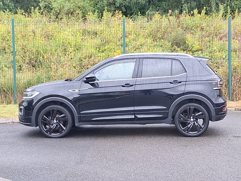 Volkswagen T-Cross 1.0 Tsi 110 R-line VN23LXR Black #4