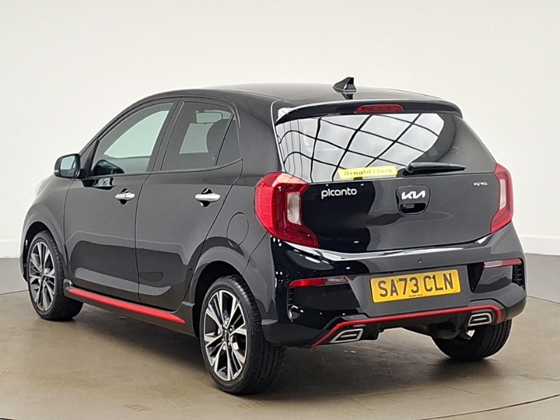 Kia Picanto 1.0T Gdi Gt-line S 4 Seats SA73CLN Black #2