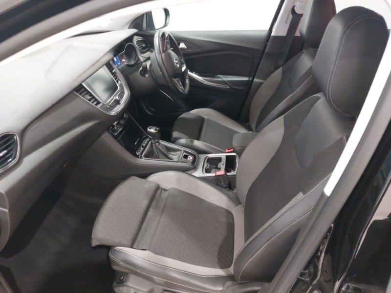 Vauxhall Grandland X 1.2 Turbo Sri Nav SH70FKO Black #5
