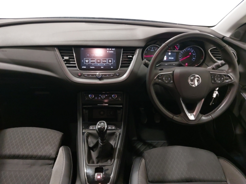 Vauxhall Grandland X 1.2 Turbo Sri Nav SH70FKO Black #3