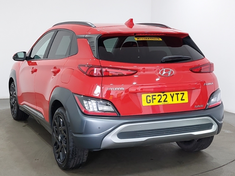 Hyundai Kona 1.6 Gdi Hybrid Premium Dct GF22YTZ Red #2