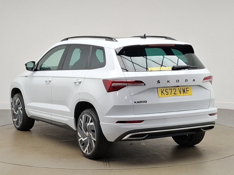 Skoda Karoq 1.5 Tsi Sportline Dsg KS72VWF White #2